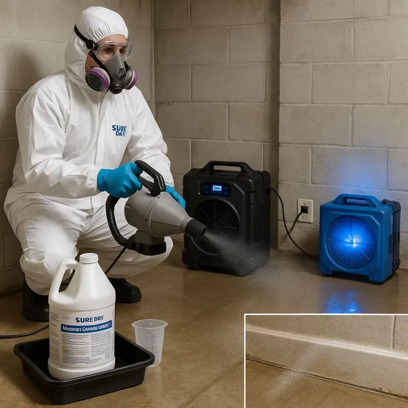 Sanitization and Odor Removal process in Arlington, MN