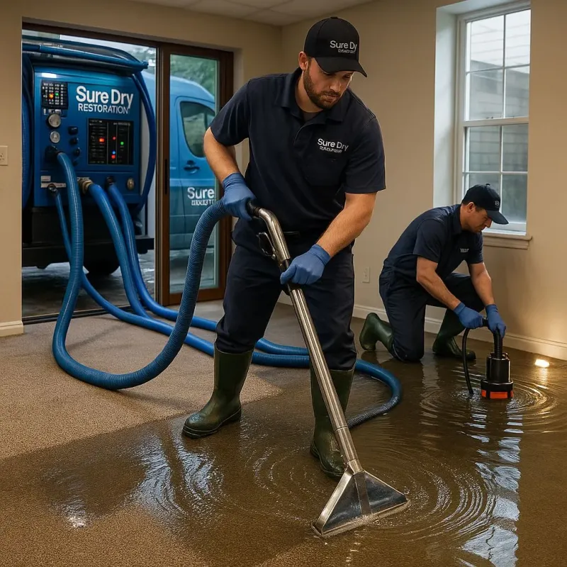 Water Extraction and Removal process in Arlington, MN